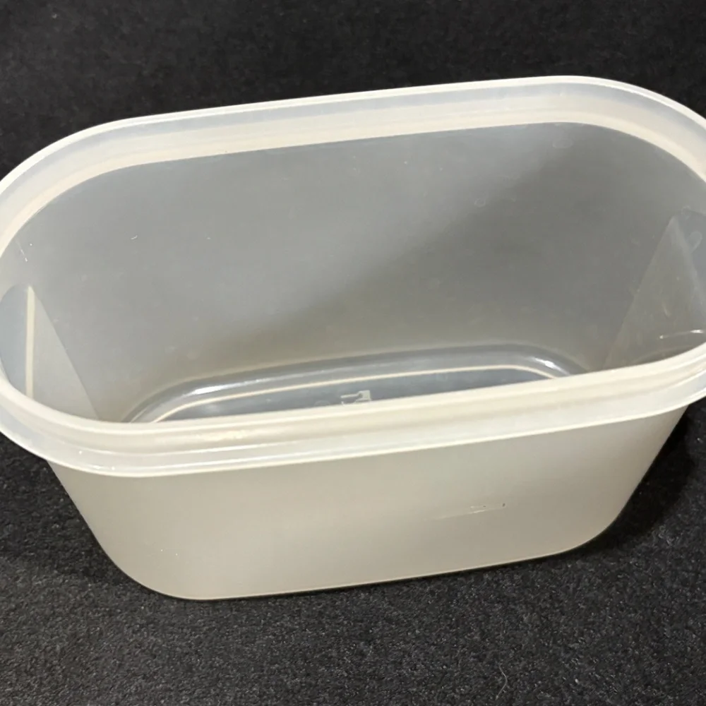 Vintage TUPPERWARE Clear Storage 4 3/4 Cup Clear Container #1512 Only